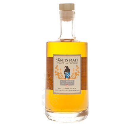 Säntis Malt Apricot Likör Swiss Alpine Whisky 