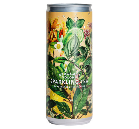 Sparkling Tea Bergamot by Pettersson & Munthe Schweden 0.0% Vol. Dose 25 cl