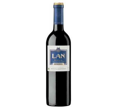 Rioja DOC Lan Reserva España Blaue Etikette