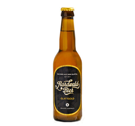 Hardwald Glattgold 33 cl 24er Harass EW-Glas (auf Anfrage)
