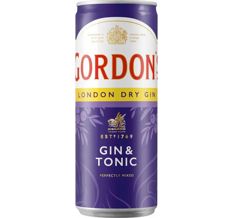Gin GORDON's & Tonic Dose 25 cl (auf Anfrage)