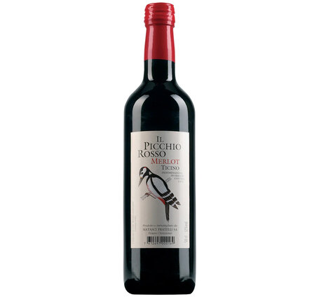 Merlot DOC IL Picchio Rosso del Ticino Matasci Tenero