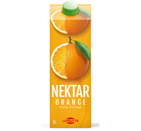 Lufrutta Orangen-Nektar 12-Pack 1 L Tetra Edge