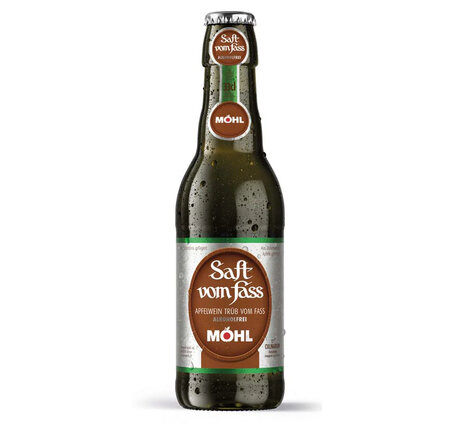 Möhl Saft vom Fass TRÜB alkoholfrei 0.5% 33 cl EW 6-Pack
