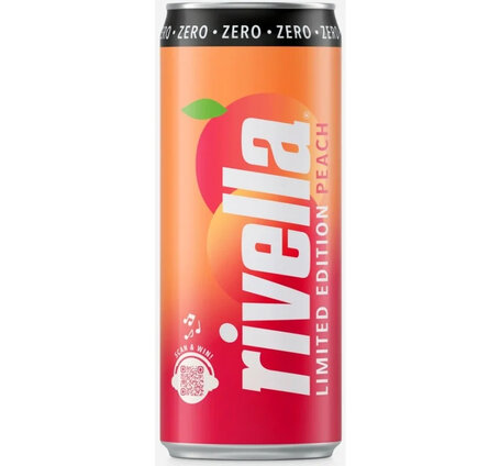 Rivella Peach Zero Limited Edition Dose 33 cl