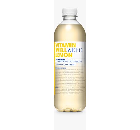 Vitamin Well Zero Lemon 50 cl PET