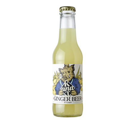 Kandt Ginger Beer 20 cl Glas EW (auf Anfrage)
