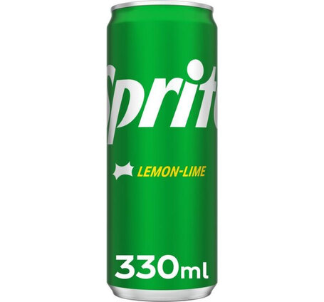Sprite 33 cl Dosen (hoch) 6-Pack (auf Anfrage)