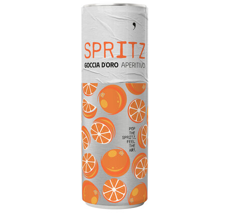 Spritz Goccia d'Oro Aperitivo 25 cl Dose (auf Anfrage)