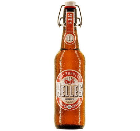 Öufi-Bier Helles Lagerbier Bügel 50 cl 15er Harass (auf Anfrage)