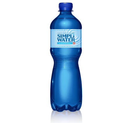 Simpli Water Blau ohne Kohlensäure 50 cl PET EW 6-Pack 