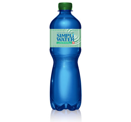 Simpli Water Grün mit Kohlensäure 50 cl PET EW 6-Pack 