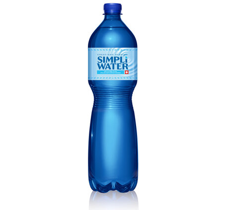 Simpli Water Blau ohne Kohlensäure 1.5 L PET EW 6-Pack 
