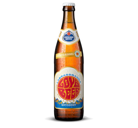 Schneider Weisse Love Bier (auf Anfrage)