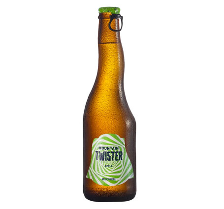 Rugenbräu Mountain Twister Crazy Apple Beer alkoholfrei 0.3% EW-Flasche in Harasse (auf Anfrage) 