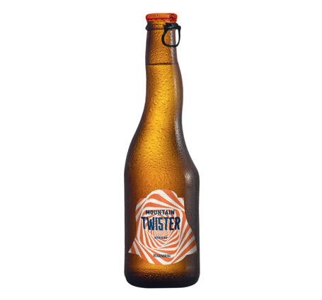 Rugenbräu Mountain Twister Apricot Beer alkoholfrei 0.3% EW-Flasche in Harasse (auf Anfrage) 