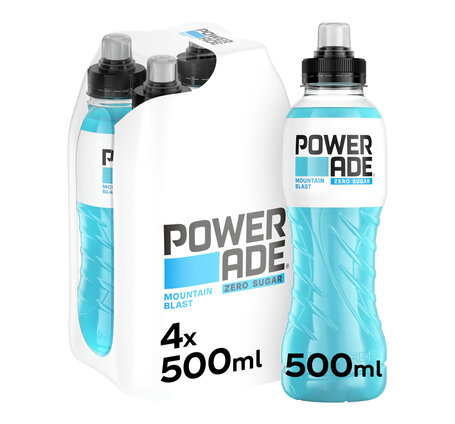 Powerade Zero Mountain Blast 500 ml (6x 4-Pack) (auf Anfrage - kein Rückgaberecht) 