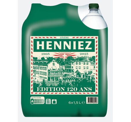Henniez grün 1.5 L PET EW 6-Pack wenig Kohlensäure (Zur Zeit nicht Verfügbar)