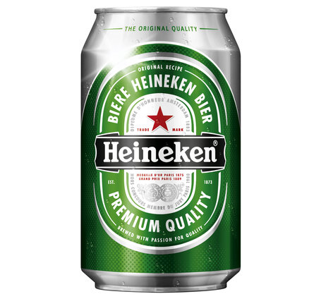 Heineken 33 cl Dose (solange Vorrat)