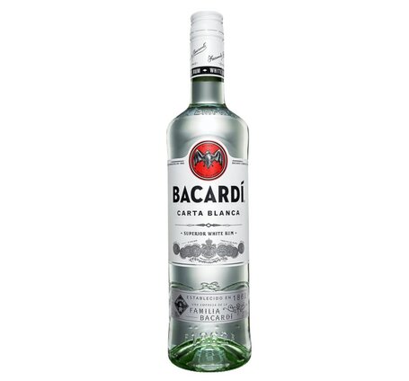 Rum Bacardi Carta Blanca (weiss) 300 cl (solange Vorrat, kein neuer Liertermin bekannt)