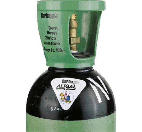 Aligal 1 klein Stickstoff 7,5 kg Depot 100.- netto Achtung Gefahrengut! Sorgfältig transportieren! (Höhe nur 69 cm) (solange Vorrat, Alternative Art. 18972)