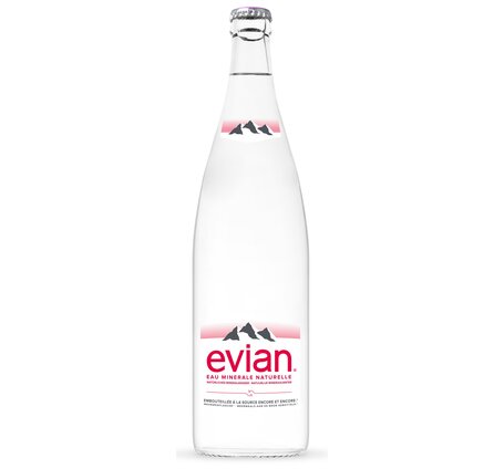 Evian 100 cl Flaschendepot -.50