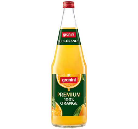 Granini Reiner 100% Orangensaft MW-Flasche -.50 Har.Dep. 5.- 