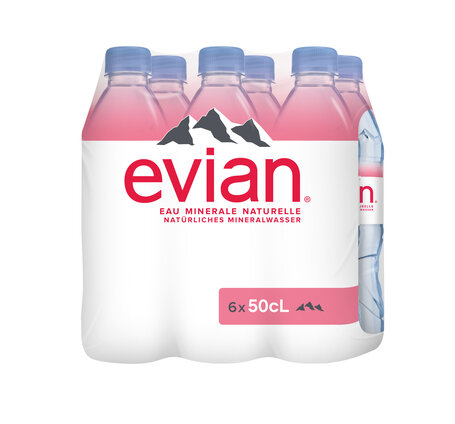 Evian 50 cl EW-PET 6-Pack