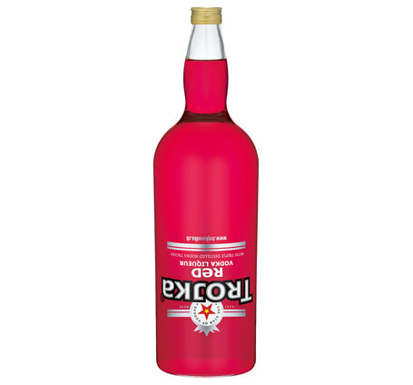 Trojka Red Vodka Liqueur 450 cl (solange Vorrat, wird nicht mehr als 450cl produziert)