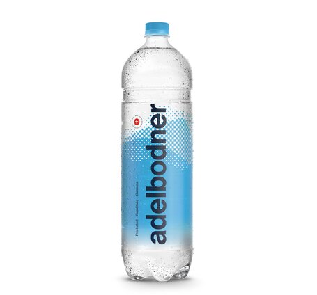 Adelbodner Mineral blau mit Kohlensäure 1.5 L Har. Dep. 5.- PET EW