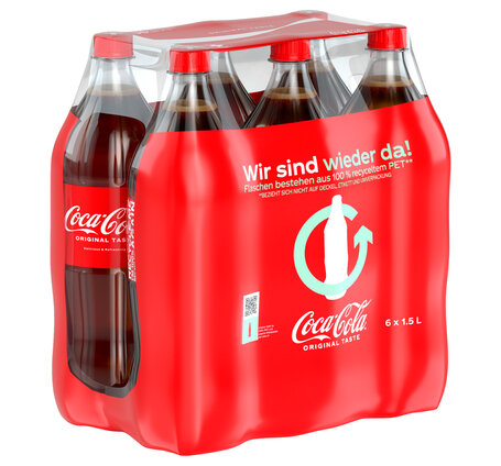 Coca-Cola 6-Pack 1.5 L PET EW