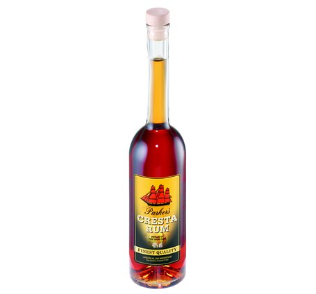 Rum Parkers Cresta brown Kleinflasche rund 20 cl