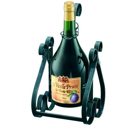 Vieille Prune Trois Rois mit Eisenkippgestell 1,5 l