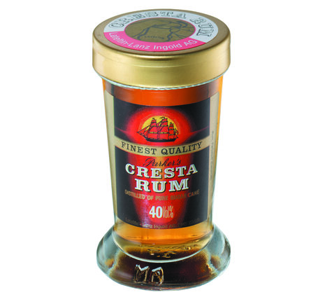 Rum Parkers Cresta 2 cl Portion Trinkglas