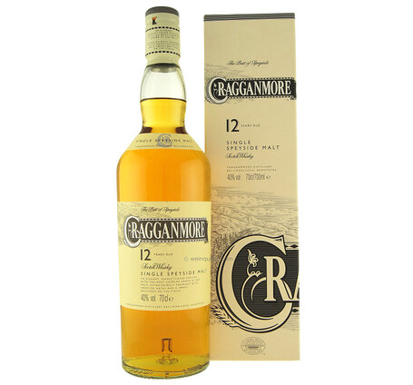 Whisky Cragganmore Malt Highland-Speyside 12 years 