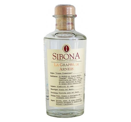 Grappa di Arneis Sibona Italia