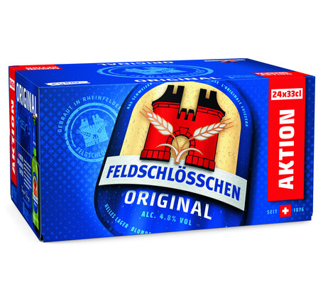 Feldschlösschen Original 24-Pack Aktion DAUERTIEFPREIS (MHD: 31.7.2026)