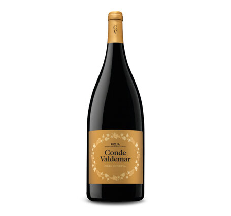 Rioja "Gran Reserva" Magnum Conde de Valdemar DOCa España (solange Vorrat, kein nuer Liefertermin bekannt)