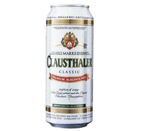 Clausthaler alkoholfrei 0.5% 50 cl Dose (solange Vorrat)