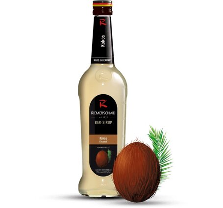 Coconut Bar-Sirup für Mixgetränke alkoholfrei Riemerschmid 