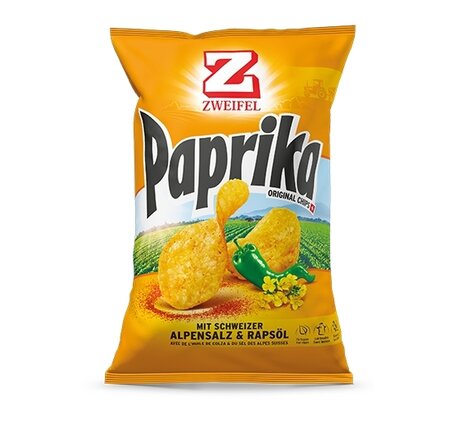 Zweifel Original Chips Paprika Normal 90g
