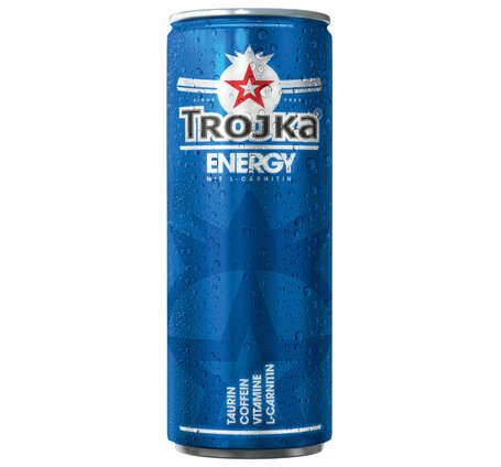 Trojka Energy Drink (blau) Dosen