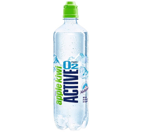 Active O2 Apfel Kiwi 75 cl PET mit 15-fachem Sauerstoff (auf Anfrage – kein Rückgaberecht)