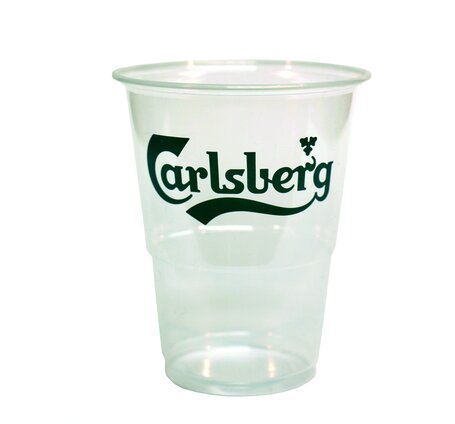 Carlsberg Becher 4 dl unzerbrechlich transparent (auf Anfrage)