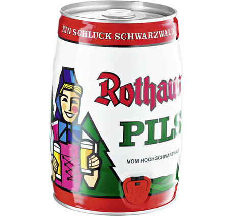 Rothaus-Pils 5 L Original Party-Fass