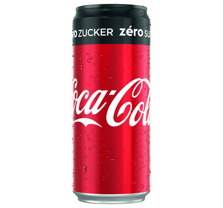 Coca-Cola ZERO 33cl Dosen (hoch) 6-Pack