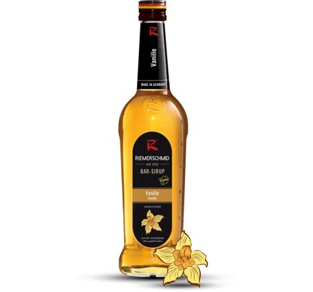 Vanilla Bar-Sirup für Mixgetränke Riemerschmid