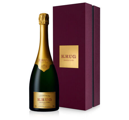Champagne Krug Grande Cuvée brut in 1er Geschenkbox (limitiert) (ausverkauft, kein neuer Liefertermin bekannt)