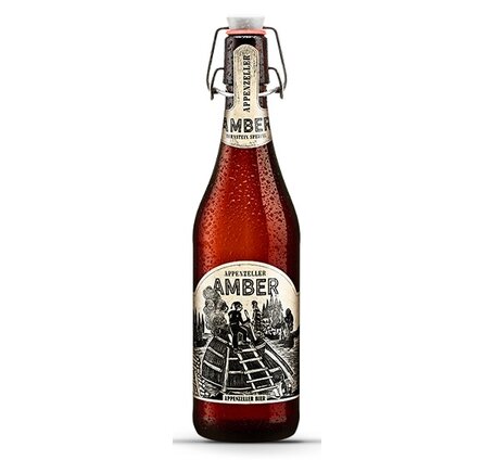 Appenzeller Amber Bier 50 cl Bügel Flaschendepot -.50