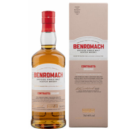Whisky Benromach Organic (Bio) Single Speyside Malt (solange Vorrat)